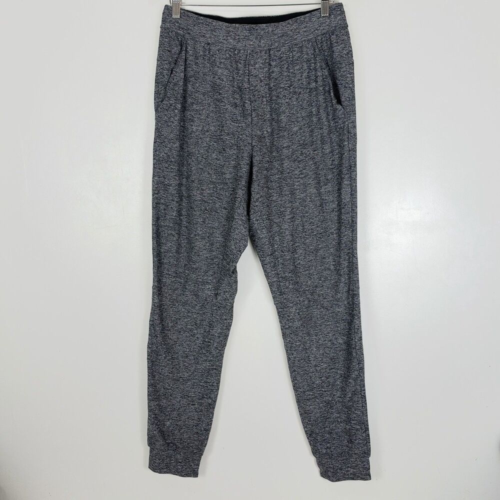 Lululemon Intent Jogger Rulu Mens M Heathered Black Athletic Training Pants
